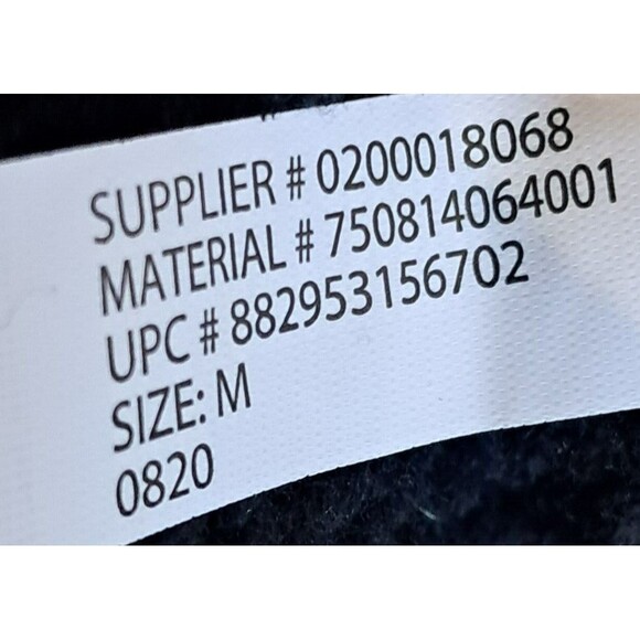 CHAPS Cable Knit Mens Medium1/4 Zip Black White Grandpa Sweater - Picture 7 of 11